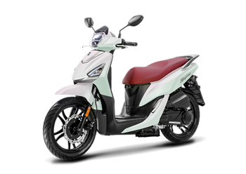 Skuter SYM SYMPHONY 50 biały/matowy (czerwona kanapa)