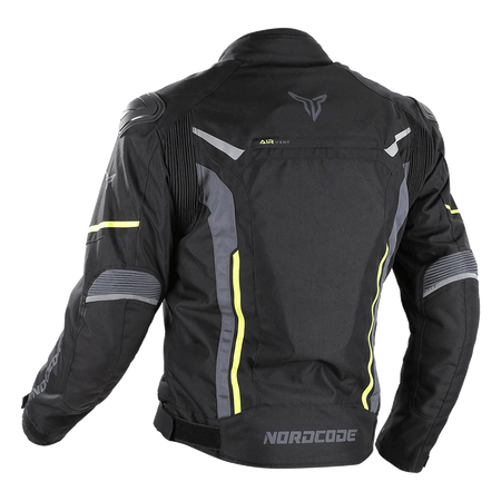 Kurtka motocyklowa NORDCODE VIPER EVO czarno/Fluo