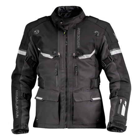 Kurtka motocyklowa damska NORDCODE HIMALAYAN LADY czarno/ciemnoszara