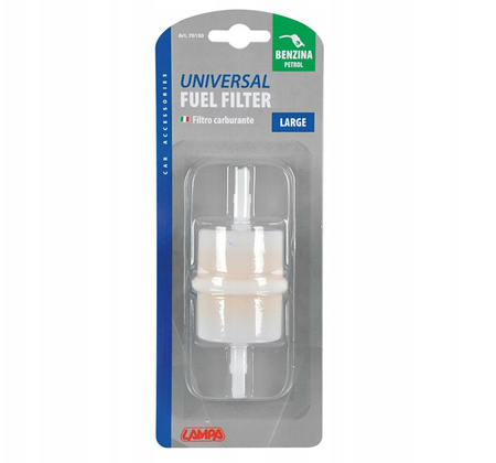 Filtr paliwa uniwersalny LAMPA duży