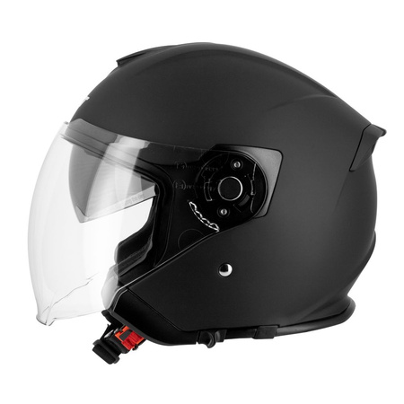 Kask otwarty EIGHT Jet S770 czarny/matowy