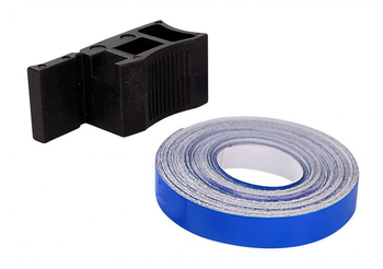 Taśma odblaskowa na felgę motocykla niebieska