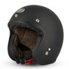 Kask otwarty GASOLINE S250 Cafe Racer czarny/matowy