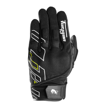 Rękawice motocyklowe FURYGAN JET NEON D3O czarno/biało/fluo