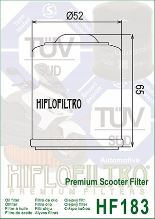 Filtr oleju HIFLO HF183