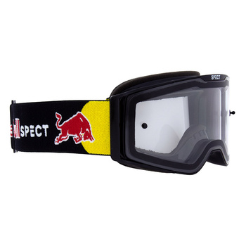Gogle motocyklowe RED BULL SPECT TORP-006 przeźroczyste - czarne