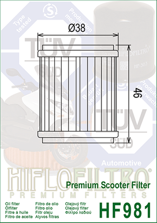 Filtr oleju HIFLO HF981