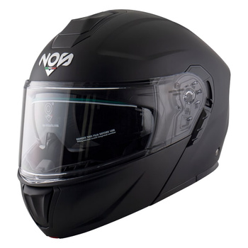 Kask szczękowy NOS NS-14 czarny/matowy