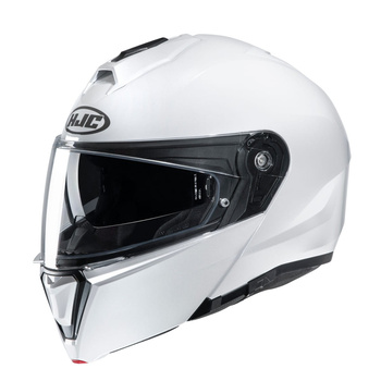 Kask szczękowy HJC i90 PEARL WHITE biały połysk