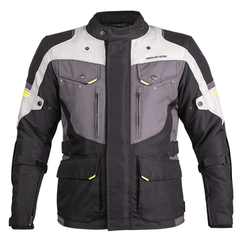 Kurtka motocyklowa NORDCODE DUST czarno/szara