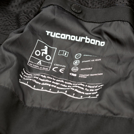 Kurtka motocyklowa TUCANO URBANO Network 3G czarna