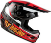 Kask Off-road FLY RACING YOUTH KINETIC kolor biały/czarny/czerwony, Dziecięcy