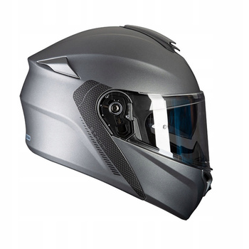 Kask szczękowy MT Helmets STORM SV z blendą Titanium matowy