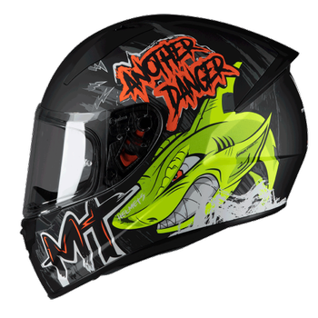 Kask integralny MT Helmets STINGER DANGER A1 matowy