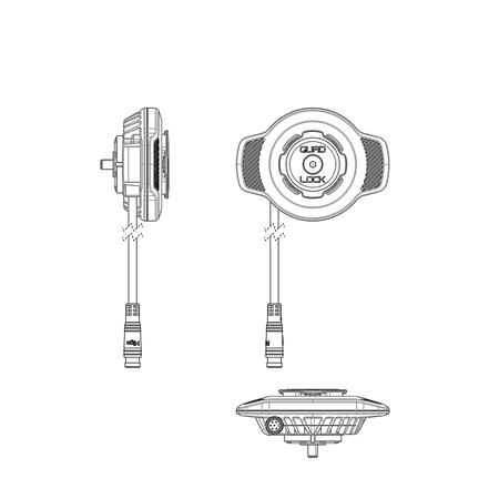 Wodoodporna ładowarka indukcyjna Quad Lock