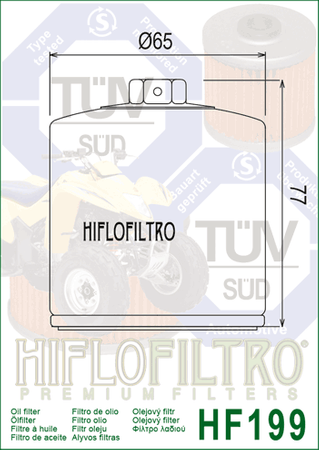 Filtr oleju HIFLO HF199