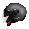 Kask otwarty PILOT FLY SV czarny/matowy