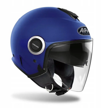 Kask otwarty AIROH HELIOS niebieski/matowy