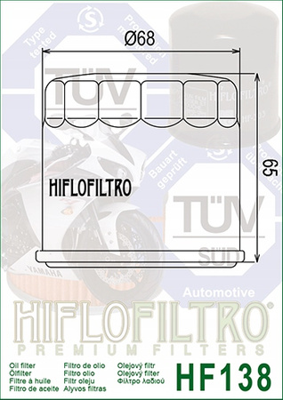 Filtr oleju HIFLO HF138