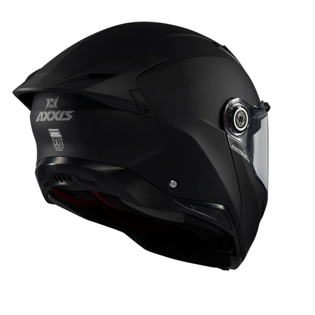 Kask szczękowy AXXIS GHOSTFIGHTER SV ECE 22.06 A1 czarny/matowy