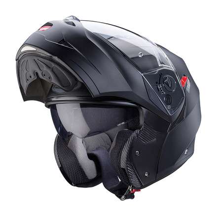 Kask szczękowy CABERG DUKE-X czarny/matowy