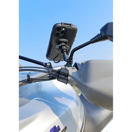 Uchwyt na smartfon LAMPA TitanOpti Pole, mocowanie na lusterko lub śrubę
