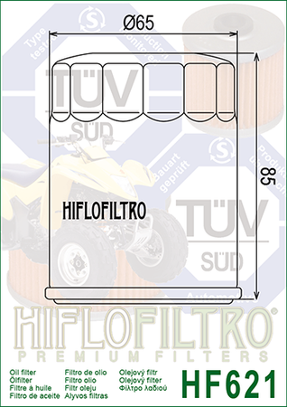 Filtr oleju HIFLO HF621