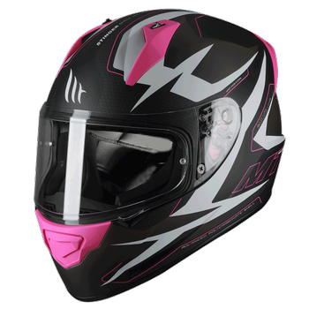 Kask integralny MT Helmets STINGER POWERED B8 różowy matowy