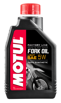 Olej do amortyzatorów MOTUL FORK OIL FACTORY LINE LIGHT 5W 1L