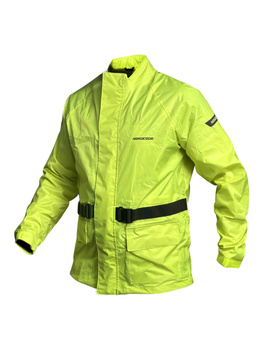 Kurtka przeciwdeszczowa NORDCODE RAIN CYCLON żółta/fluo