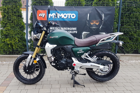 Motocykl DAYTONA ROCKSTAR 125 CBS ciemnozielony/matowy