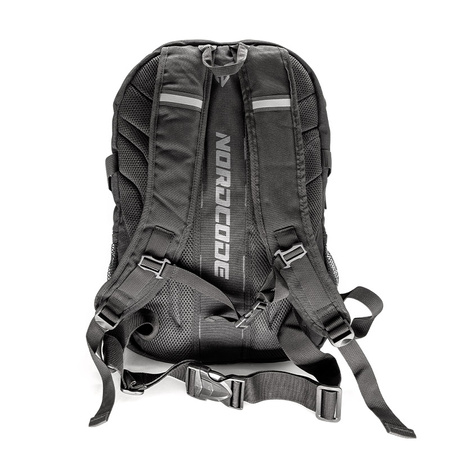 Plecak motocyklowy NORDCODE X-RIDER czarno/czerwony