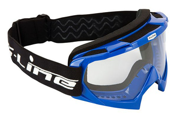Gogle cross S-Line ECO niebieskie