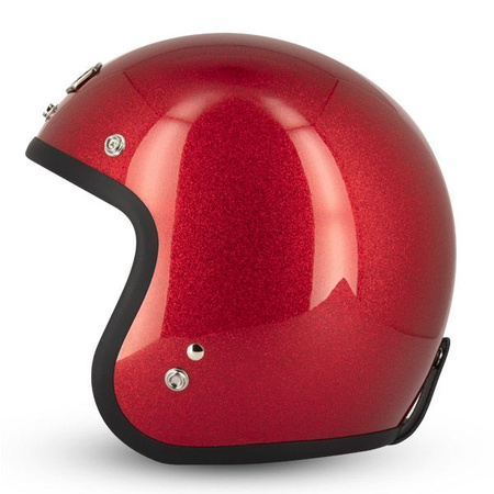 Kask otwarty GASOLINE S250 Cafe Racer połysk