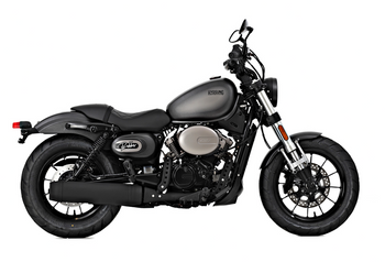 Motocykl HYOSUNG GV125S EVO ABS czarno/srebrny matowy