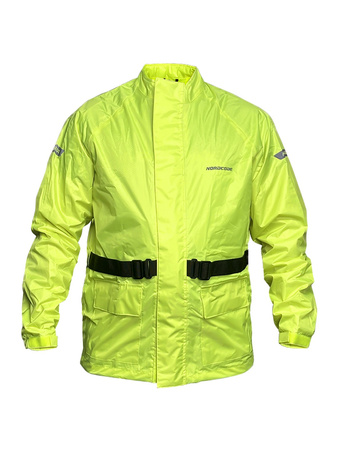 Kurtka przeciwdeszczowa NORDCODE RAIN CYCLON żółta/fluo