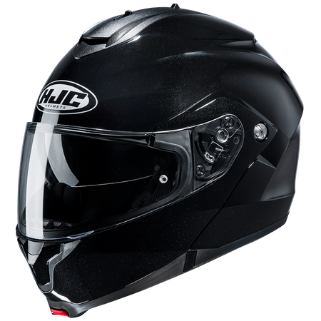 Kask szczękowy HJC C91 Metal Black czarny połysk