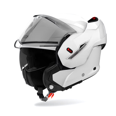 Kask szczękowy AIROH MATHISSE II biały/połysk