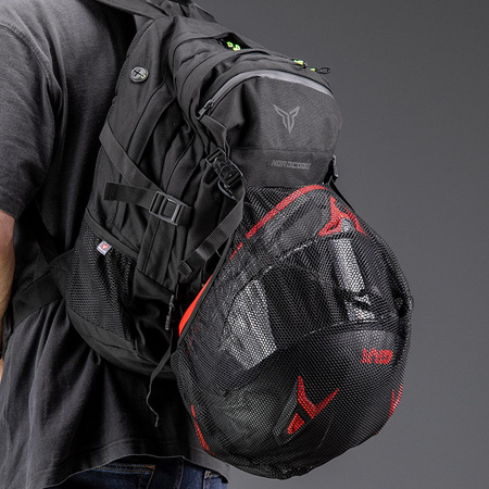 Plecak motocyklowy NORDCODE X-RIDER czarno/czerwony