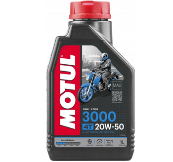 Olej silnikowy MOTUL 3000 20W50 4T MA2 mineralny 1L
