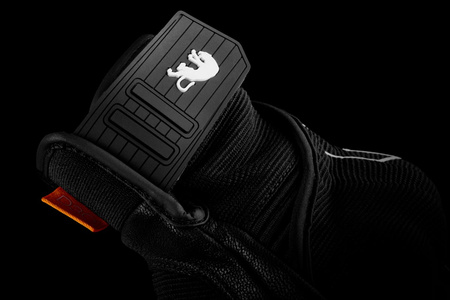 Rękawice motocyklowe FURYGAN JET NEON D3O czarno/białe