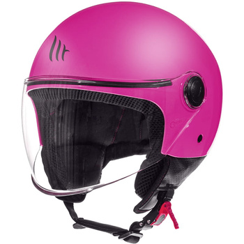 Kask otwarty MT Helmets STREET różowy połysk