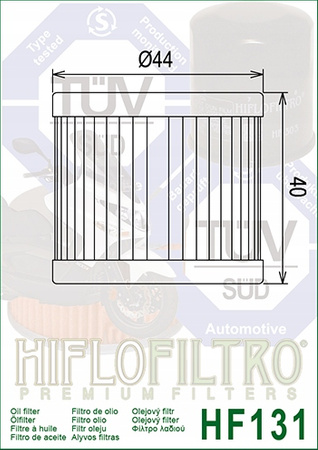 Filtr oleju HIFLO HF131