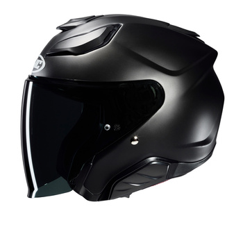 Kask otwarty HJC F31 SEMI FLAT BLACK czarny matowy