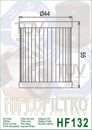 Filtr oleju HIFLO HF132