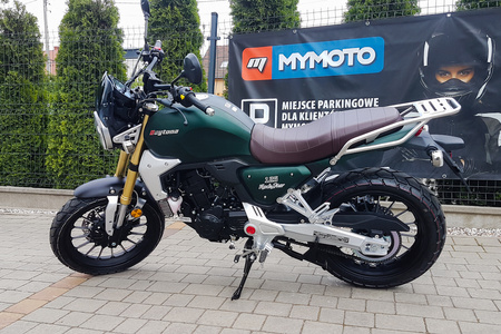 Motocykl DAYTONA ROCKSTAR 125 CBS ciemnozielony/matowy