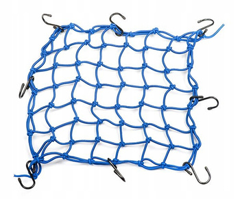 Siatka motocyklowa S-Line na kask bagaż 38 x 38 cm