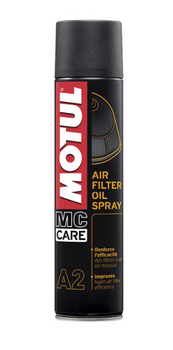 Olej do filtra powietrza MOTUL A2 AIR FILTER OIL (spray) - 400ml