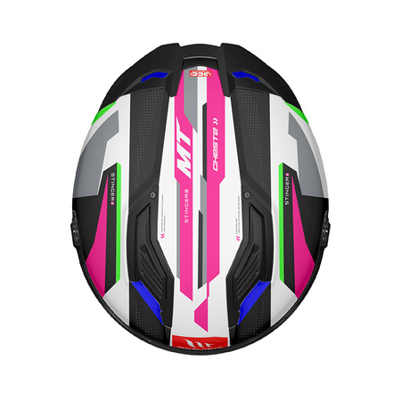 Kask integralny MT Helmets STINGER 2 CHESTE D8 połysk