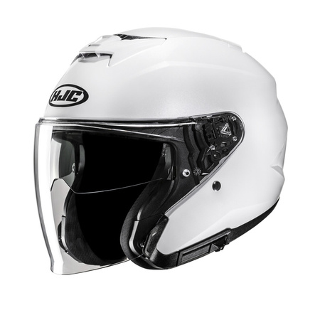 Kask otwarty HJC i31 Pearl White biały połysk